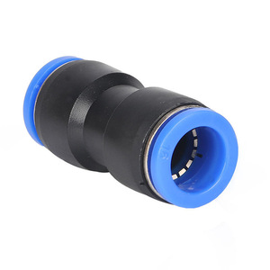 Dde Pneumatics <b>Quick</b> <b>Connector</b> Pu6 Pu8 Pu10 Straight Through Air Pipe Fitting High Pressure Pneumatic Component - Product Image 4