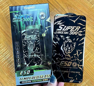 Verre trempé HD incurvé 3D <span class=keywords><strong>Tiger</strong></span> 300c, dureté 300c, 0,55 mm, pour <span class=keywords><strong>iPhone</strong></span> 6/7/8/X/XR/<span class=keywords><strong>11</strong></span>/12/13/14/15 Plus/16/17 Pro Max - Product Image 4