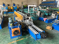 Machine de formage à froid de profilés en acier léger à commande PLC automatique haute vitesse, certifiée CE ISO, pour système de charpente murale