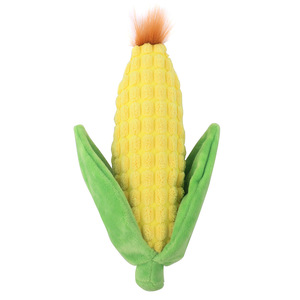 Wholesale Interactive New Design Funny Cute <b>Plush</b> Stuffed Vegetables Dog Toys Squeaky Corn Shaped Soft Pet Dog Chew Toy - Product Image 2