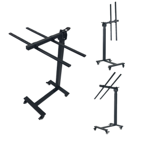 Soporte para Fisioterapia con Luz Roja y Ruedas Dobles Ocultas, Ajustable para Silla Reclinable Baja - Product Image 5