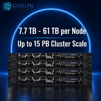 PowerScale F210 All Flash NAS 1U, Nœud NVMe évolutif, 128 Go, OneFS OS, NFS, SMB, S3, HDFS pour IA, Big Data, HPC