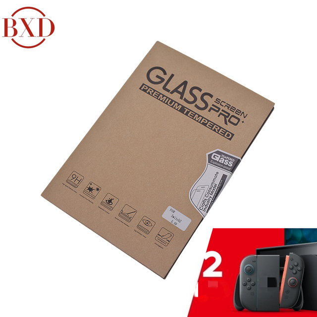 HD Tempered Glass for Switch2 Screen Protector Film for NS2 Switch 2