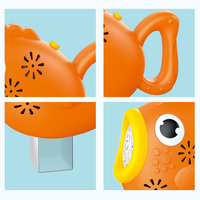 Machine à bulles électrique de poisson dessin animé mignon jouet automatique de fabricant de bulles pour un plaisir sans fin parfait pour les enfants jeu d'été en plein air