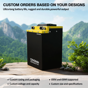 Baterai Cair Isi Ulang Berkinerja Tinggi untuk Becak Listrik Berkualitas Tinggi 72V 50Ah IP65 Garansi 3 Tahun Paket Baterai - Product Image 5