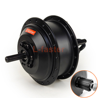 Moteur de moyeu arrière pour vélo électrique 48V 500W, roue libre à 36 trous de rayons, moteur intégré