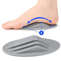 Nouvelle conception de coussin de soutien de la voûte plantaire en ABS pour le yoga, avec massage plantaire, entraîneur de pied, coussin de semelle absorbant les chocs et support de pied pour l'exercice d'équilibre