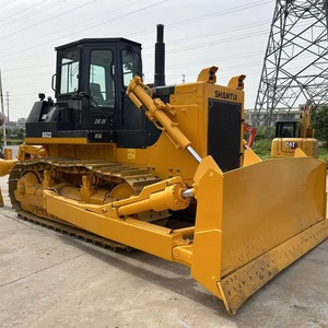 Бульдозер SHANTUI SD22 б/у, 220 л.с., на гусеничном ходу, с прямым наклонным отвалом и рыхлителем, по самой низкой цене, отличное качество, в продаже - Product Image 4