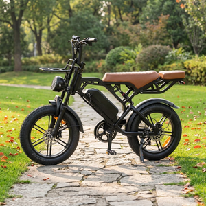 Vélo électrique urbain V20 Pro 20 pouces, moteur sans balais 750W, 7 vitesses, écran OLED, batterie au lithium, double suspension, assistance au pédalage - Product Image 5