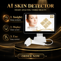 Escanea el código QR para ver el informe: Dispositivo de análisis de piel con IA, máquina portátil de análisis facial de la piel.