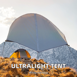 ไม้ค้ำเต็นท์อลูมิเนียมน้ำหนักเบาพิเศษ พร้อมเชือกสะท้อนแสง กระเป๋าหิ้ว แบบยึดตรง สองชั้น กันน้ำ >3000 มม. รุ่น CZX-288 - Product Image 2