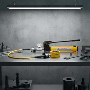 Cylindre hydraulique à simple effet ENERPAC RSM-50 ultra-plat 5T réglable en acier 700 BAR 10000 PSI pour installation de vérins - Product Image 3