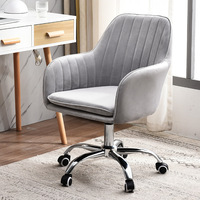 Chaise de bureau moderne simple, canapé de loisirs confortable et sédentaire, chaise d'ordinateur de style nordique, chaise de négociation, vente en gros