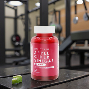 Gummies au <span class=keywords><strong>vinaigre</strong></span> <span class=keywords><strong>de</strong></span> <span class=keywords><strong>cidre</strong></span> <span class=keywords><strong>de</strong></span> pomme 1000mg – Formulé pour soutenir les efforts et la santé intestinale – Favorise la digestion et la détoxification - Product Image 3