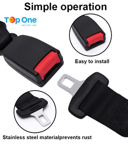 Top One haute qualité réglable Bus voiture sécurité ceinture de sécurité Extension femmes enceintes ceinture de sécurité Extender sport divertissement - Product Image 3