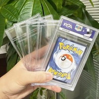 Étui de protection transparent 35PT personnalisé en acrylique pour cartes gradées par ultrasons, support pour cartes à collectionner, étui pour cartes de baseball CGC 35pt
