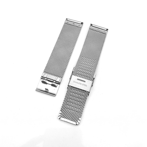 <span class=keywords><strong>Correa</strong></span> de Reloj de Acero Inoxidable de Lujo Milanesa de Liberación Rápida de 20 mm para <span class=keywords><strong>Garmin</strong></span> Venu Sq 2 Plus Forerunner 245 645 <span class=keywords><strong>Music</strong></span> <span class=keywords><strong>Vivoactive</strong></span> <span class=keywords><strong>3</strong></span> - Product Image 3