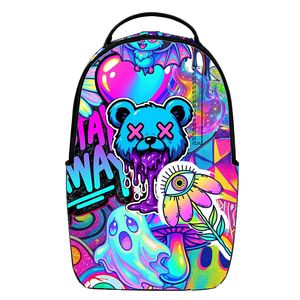 Mochila de Viaje para Computadora a Prueba de Agua, Personalizada de Fábrica, a <span class=keywords><strong>la</strong></span> Moda, con Diseño de Grafiti, para <span class=keywords><strong>la</strong></span> Escuela, Deportes al Aire Libre, Venta en Línea - Product Image 1