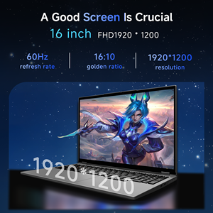 Ordinateur portable de jeu 16,1 pouces I7-8750H GDDR5 6 cœurs 2,2 GHz Écran 16:10 60 Hz GTX 1050 3 Go Win11 Pro 16 Go de RAM 512 Go SSD Anglais Intel - Product Image 5