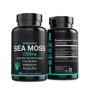 OEM Sea <strong>Moss</strong> Products Organic Irish Sea <strong>Moss</strong> Capsules Pure Sea <strong>Moss</strong> Capsule for Skin Hair and Joints Health - Product Image 6