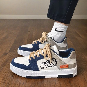 Chaussures de sport décontractées <span class=keywords><strong>pour</strong></span> hommes, <span class=keywords><strong>l</strong></span>égères et respirantes, à lacets, prix d'usine, personnalisables - Product Image 3