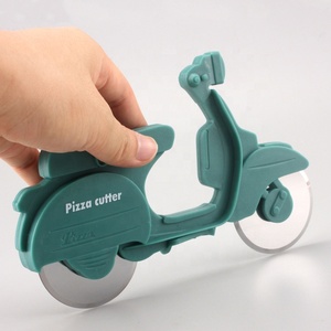 Cortador de <span class=keywords><strong>Pizza</strong></span> Creativo con Forma de Rueda de Bicicleta Eléctrica, Cortador Circular para <span class=keywords><strong>Pizza</strong></span>. - Product Image 5