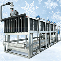 Machine à blocs de glace de haute qualité 10 tonnes, adaptée aux usines de glace à petite échelle