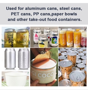 Machine semi-automatique de cachetage de non-rotation CE usine de coquille en métal en gros personnalisation rapide de soutien de cachetage de rendement élevé - Product Image 6