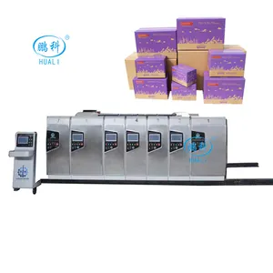 Impresora de alta velocidad Máquina troqueladora Flexo Máquina de fabricación de papel Línea de producción