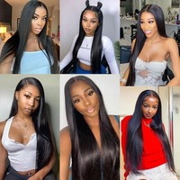 Прямая поставка, оптовая продажа, парики из натуральных человеческих волос Lacefront, парики Hd на сетке спереди, предварительно выщипанные бразильские 13X4 13X6, парик на сетке спереди