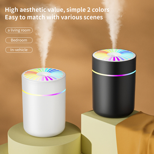 Xách tay mini siêu âm USB độ ẩm không khí đầy màu sắc LED ánh sáng văn phòng khách sạn ngoài trời Máy tính để bàn tạo độ ẩm lọc hương liệu - Product Image 2