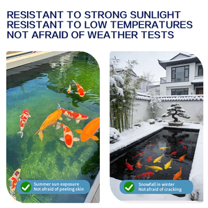 <span class=keywords><strong>Peinture</strong></span> <span class=keywords><strong>acrylique</strong></span> imperméable en promotion pour bassins de poissons, piscines, étangs profonds, fondations souterraines – Écologique et haute performance - Product Image 3