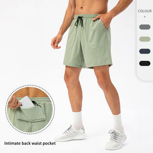 Bermudas larghi da corsa per il Fitness <span class=keywords><strong>pantaloni</strong></span> Casual alla moda traspiranti ad asciugatura rapida da 5 pollici pantaloncini da ginnastica <span class=keywords><strong>corti</strong></span> da uomo - Product Image 1