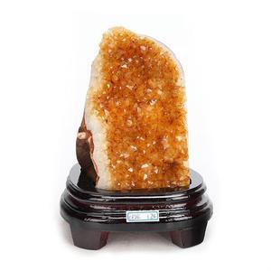 סיטונאי ריפוי גביש <span class=keywords><strong>amethyst</strong></span> geode אשכול citrine דגימה מינרל לקישוט - Product Image 1