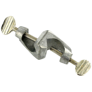 CROWN Cast Aluminum <b>Right</b> <b>Angle</b> Laboratory <b>Clamp</b> Holder with Nickel-Plated Steel Thumbscrew - Product Image 3
