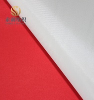 Chine uni tissé 420D OXFORD tissu de doublure enduit PU 100% tissu de polyester filé recyclé