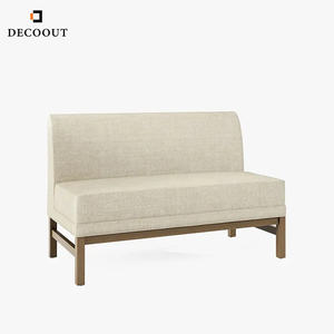 Mobília personalizada do projeto Banqueta couro do restaurante Quadro madeira Assento da cabine do restaurante - Product Image 4