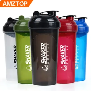 B30-0072 Amz Venda Quente 2023 Eco Friendly Produtos Por Atacado 2023 Plástico 700ml Protein Shaker Bottle Gym