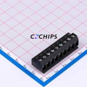 950-NLFL-DS/09 Plug-in Terminal Block Connector ( Construction: 1x9P )( Pitch: 5mm )( Color: Black )( Total PIN Count: 9P ) - Product Image 1