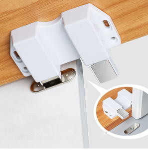 Strong Magnetic Press Type Single Double Open Floor Cupboard <strong>Door</strong> <strong>Knob</strong> Hidden Rebounder <strong>Door</strong> Stopper for Cabinets Decorative - Product Image 5