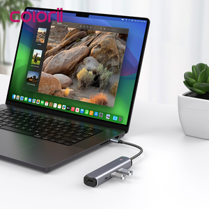 5in1 USB C <strong>HUB</strong> HDMI 4K@60HZ with 10Gbps Data <strong>Speed</strong> Flexible Cable - Product Image 1