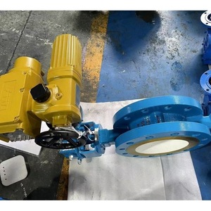 Válvula de Mariposa Eléctrica D942X de 4 Pulgadas DN300, Alta Presión, Cierre Inteligente, Tipo Interruptor - Product Image 3