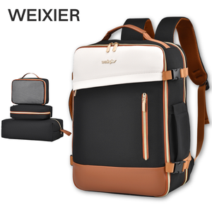 Sac à dos de grande capacité pour hommes avec multi-poches et extension à 180 degrés avec compartiment pour ordinateur indépendant - Product Image 1