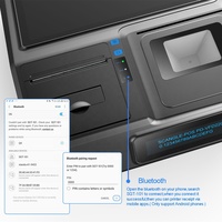 Scangle SGT-101 Windows кассовый аппарат/беспроводной сенсорный POS-терминал для ресторанов и пищевых продуктов