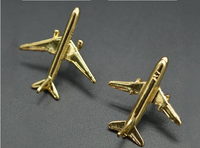 Broche d'avion 3D dorée pour homme, thème Malte, en émail dur, en métal, thème pyramide, marque SY