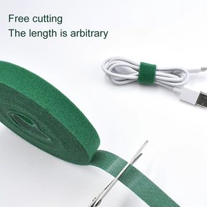 Nylon móc và vòng lặp băng với chất kết dính trở lại, tái sử dụng Velcro <span class=keywords><strong>Fastener</strong></span> cho quan hệ cáp và gói - Product Image 2