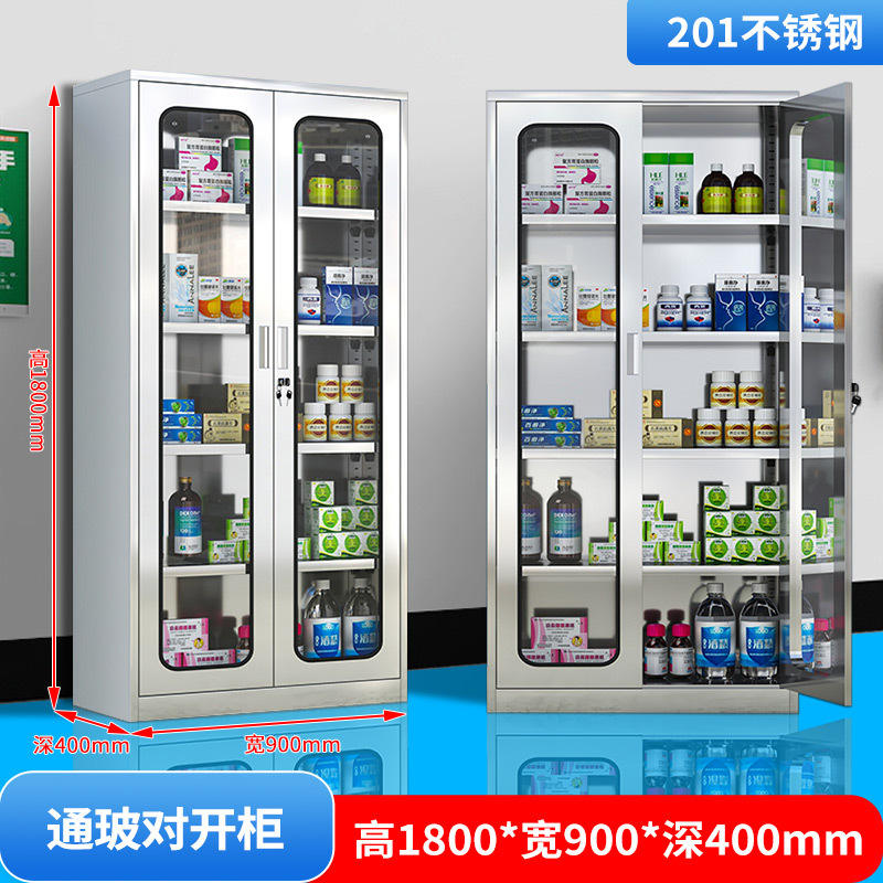 Verre double face en acier inoxydable 201