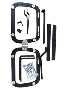 Scatola laterale e scatola posteriore per moto in alluminio con scatola superiore in metallo di alta qualità con rastrelliere per moto BMW - Product Image 4