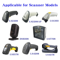 Câble de données Sotesin personnel personnalisé 5M 10 broches DB9 à RJ50 rj45 RS232 Scanner câble câble CAB-R01-S15PAR pour symbole ls2208