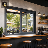 Ventana Corredera de Aluminio con Doble Acristalamiento Insonorizada JUNYAO Factory USA NFRC 6063-T5 AS2047 CE ODM Personalizada para Proyectos Hoteleros